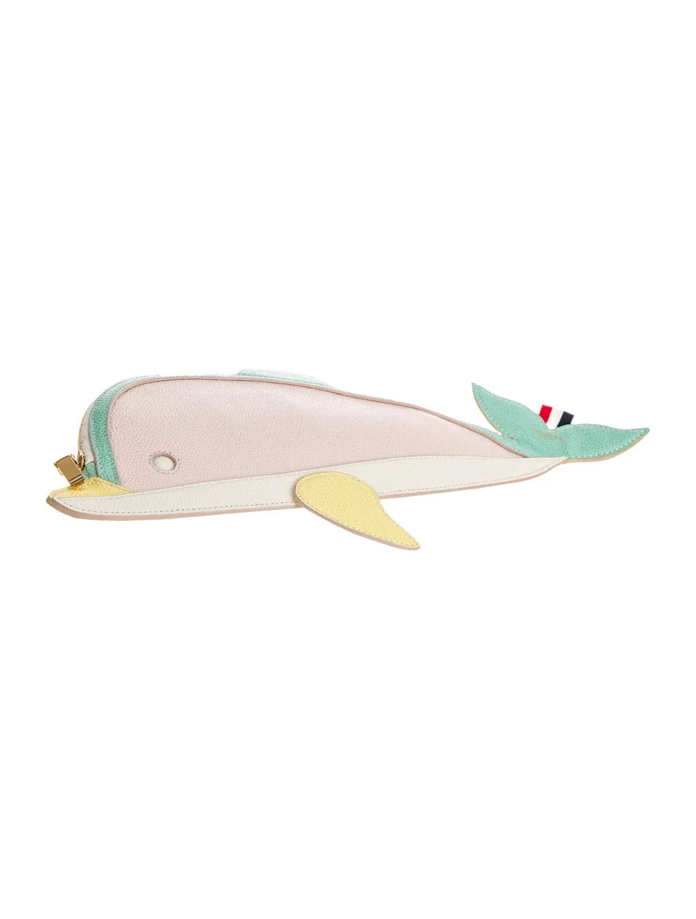 Thom Browne Leather Dolphin Clutch