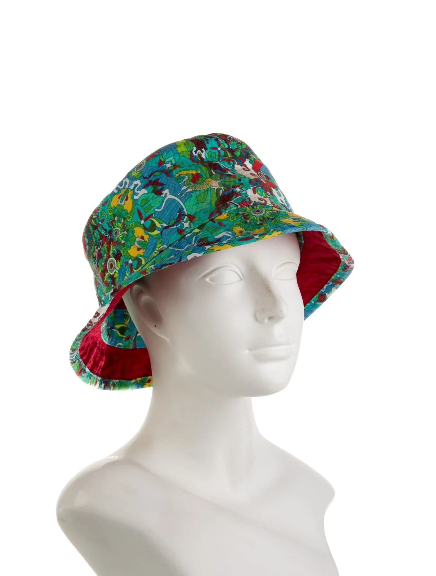 Issey Miyake Printed Bucket Hat
