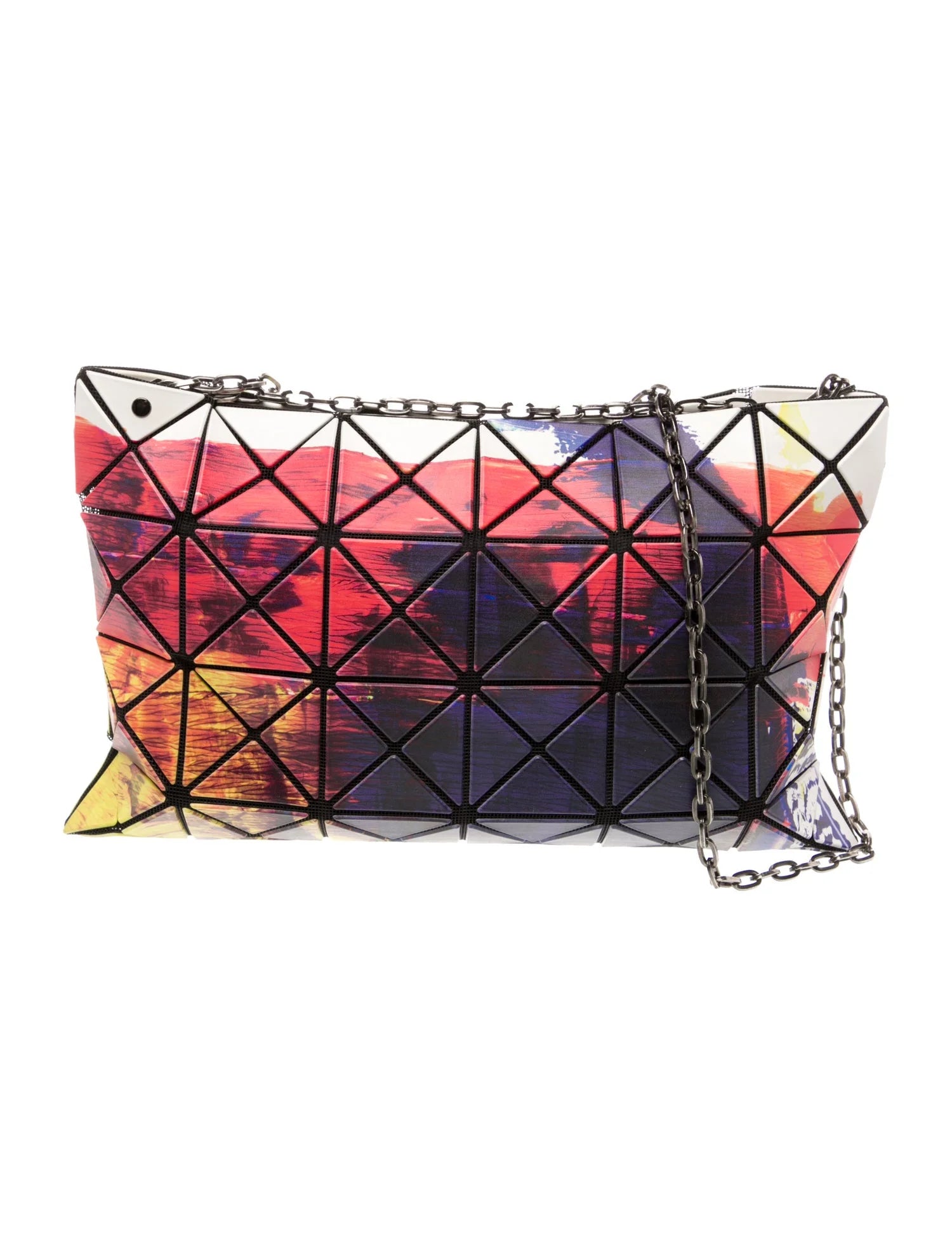 Issey Miyake Nylon Chained Crossbody Bag