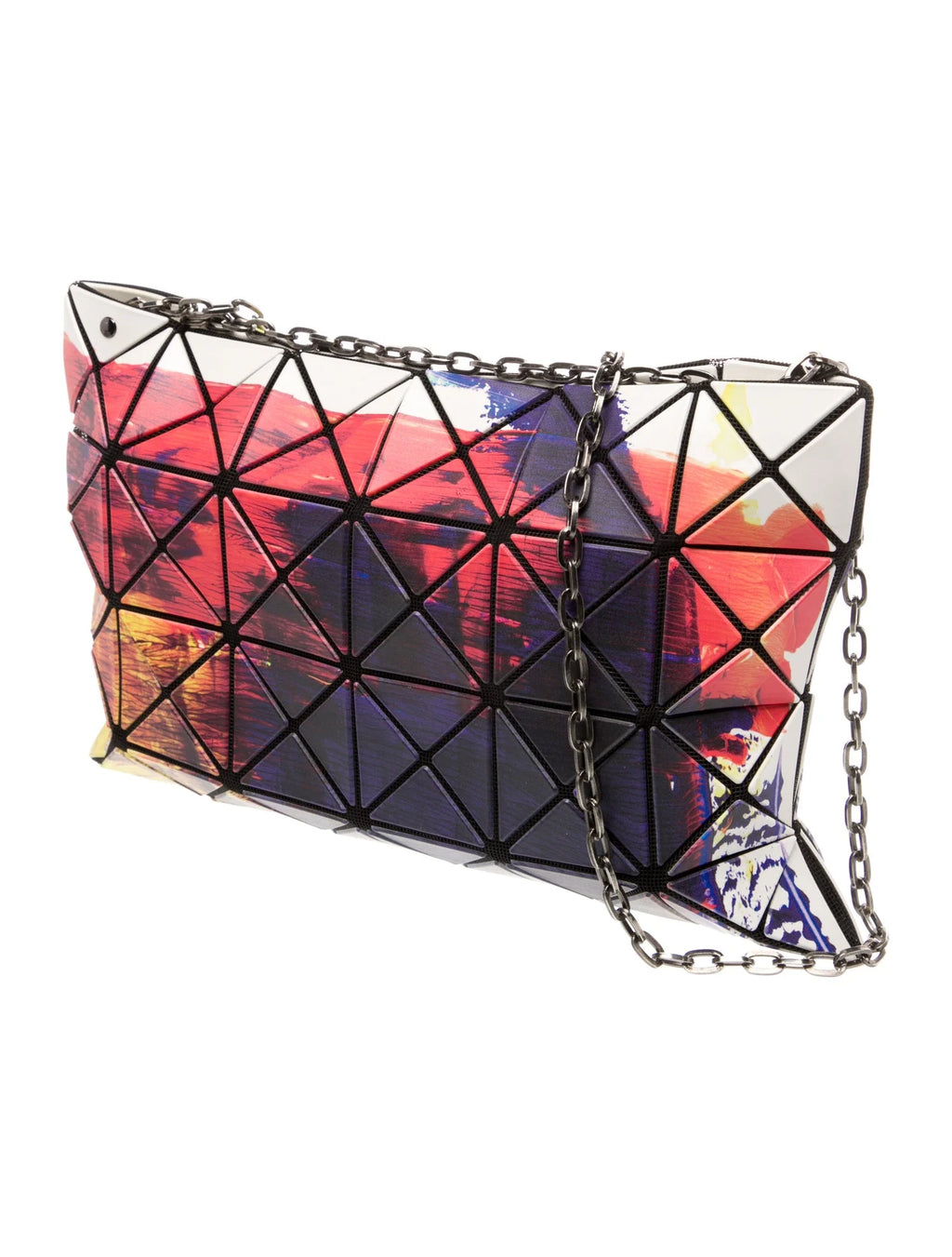 Issey Miyake Nylon Chained Crossbody Bag