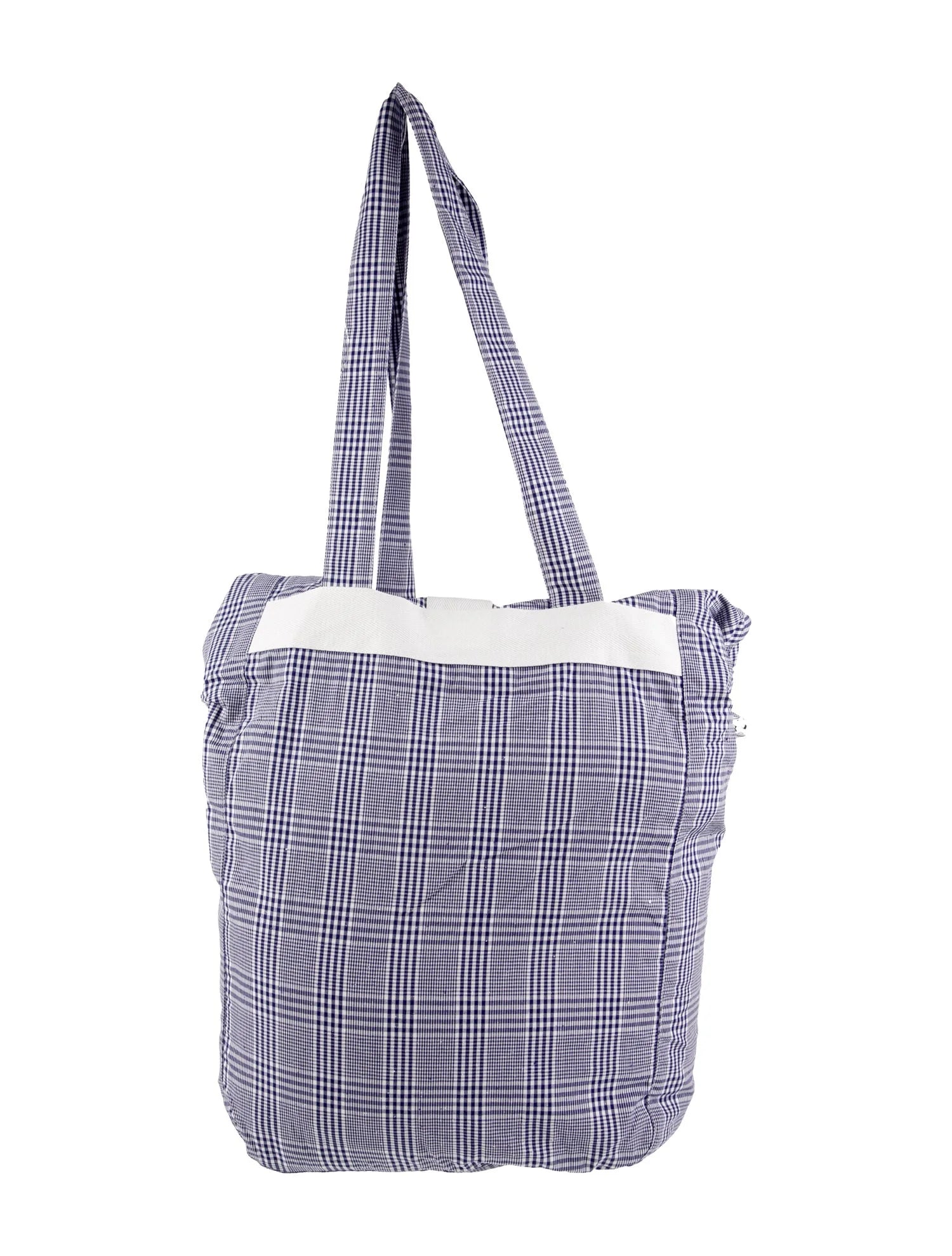 Junya Watanabe CDG MAN Plaid Canvas Tote