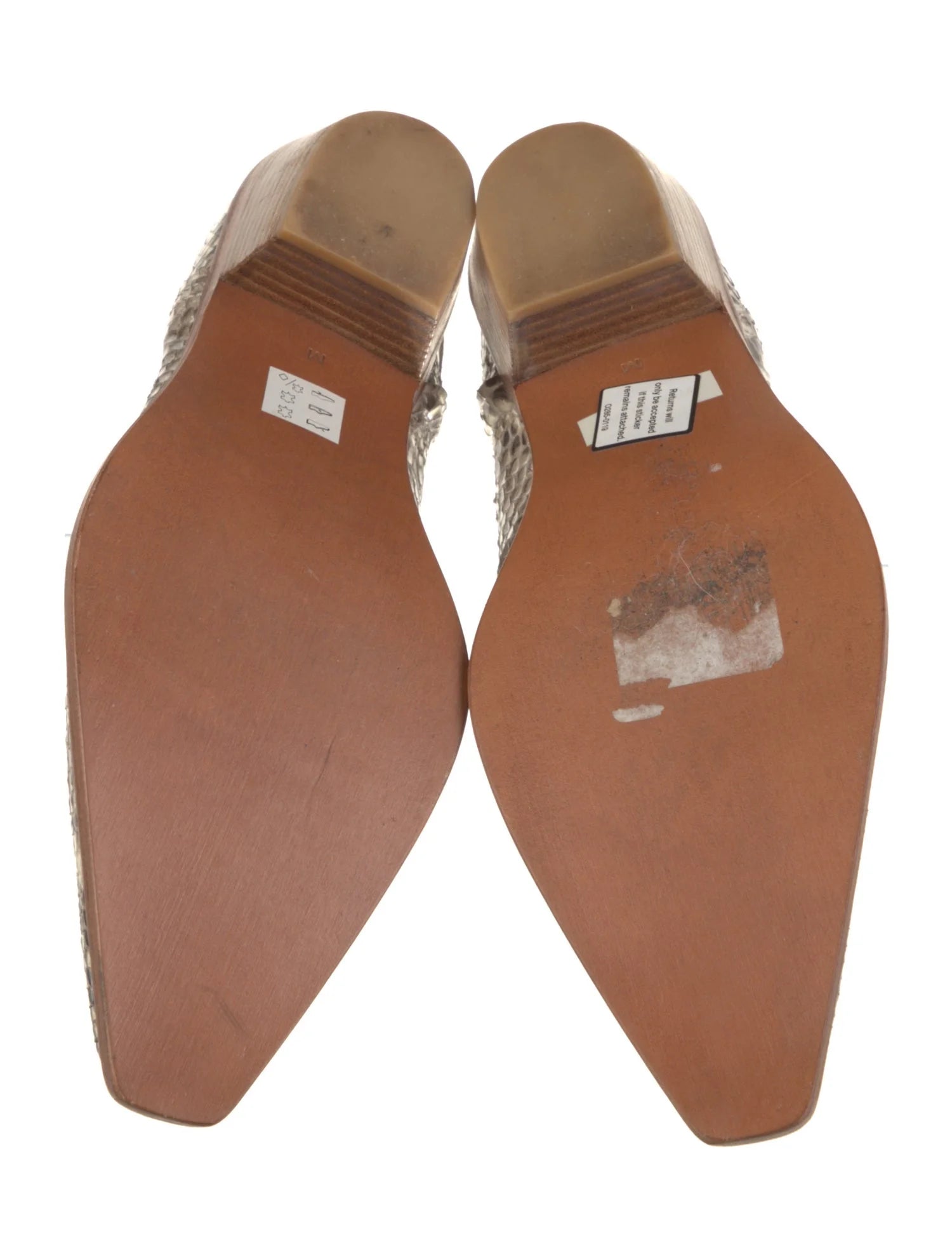 Junya Watanabe CDG Snakeskin Print Laceup Boots