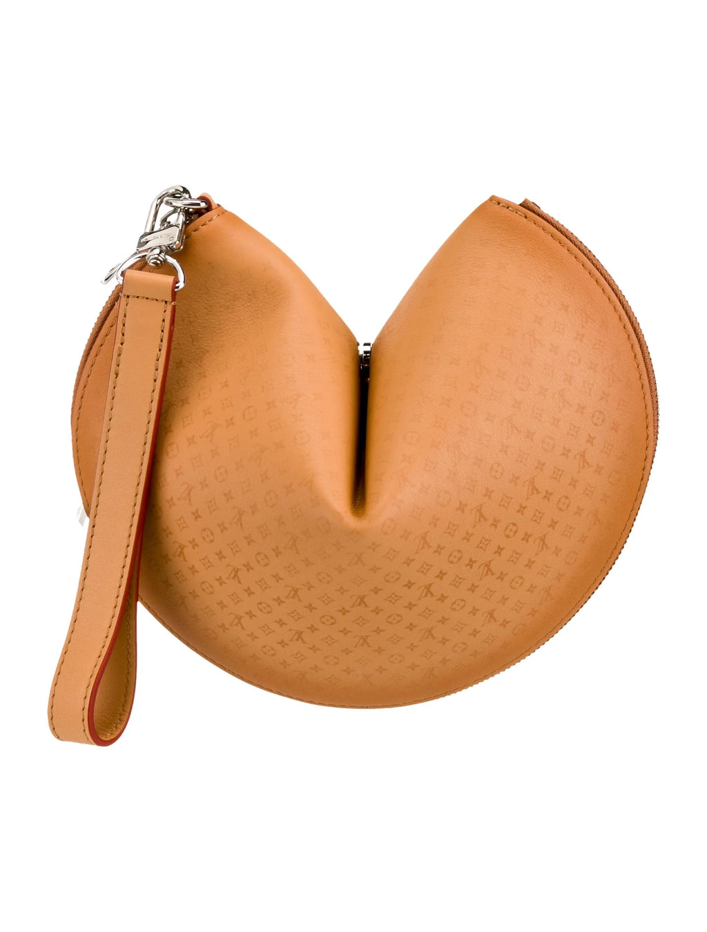 Louis Vuitton Leather Fortune Cookie Hobo Bag