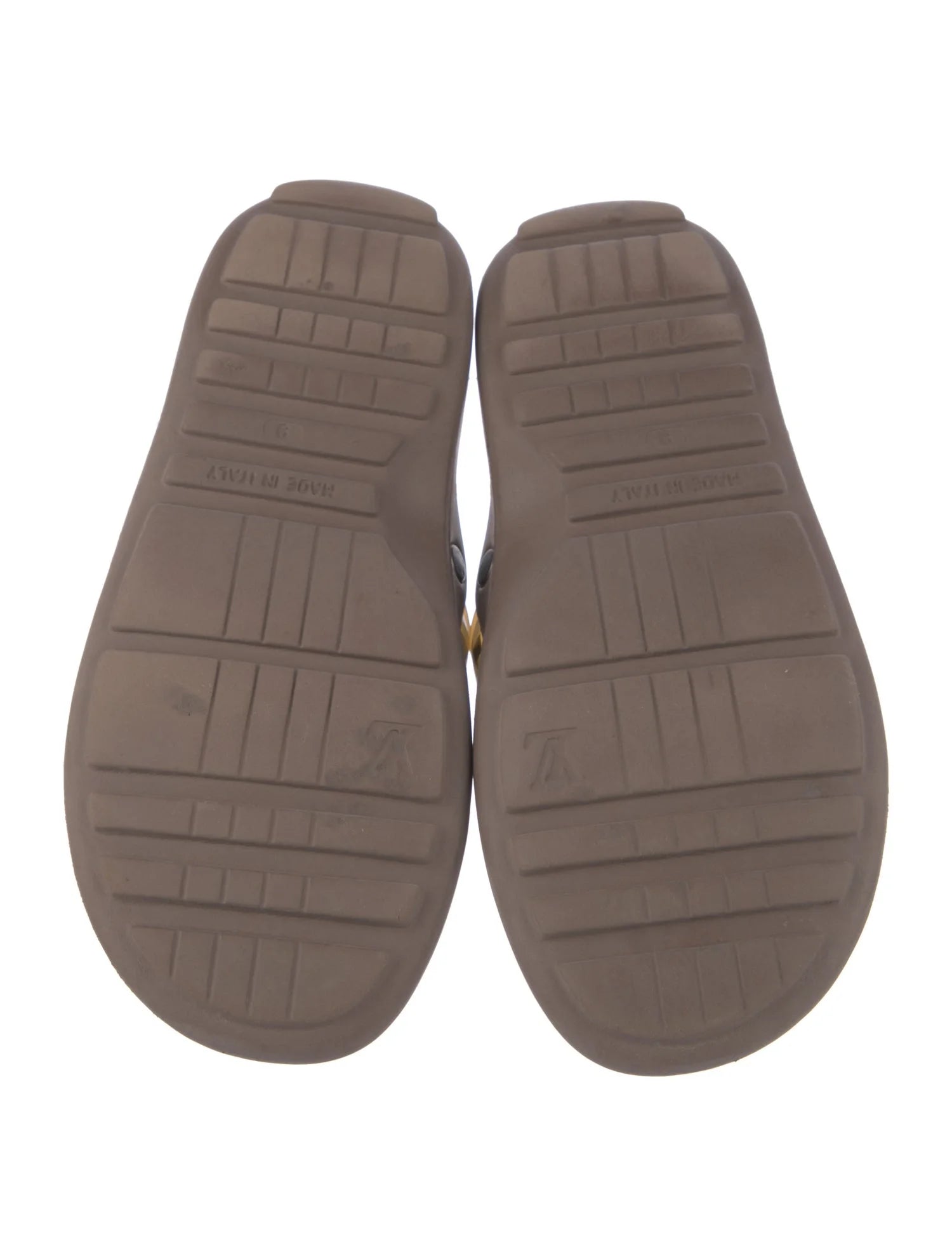 LV PVC Damier Printed Slides