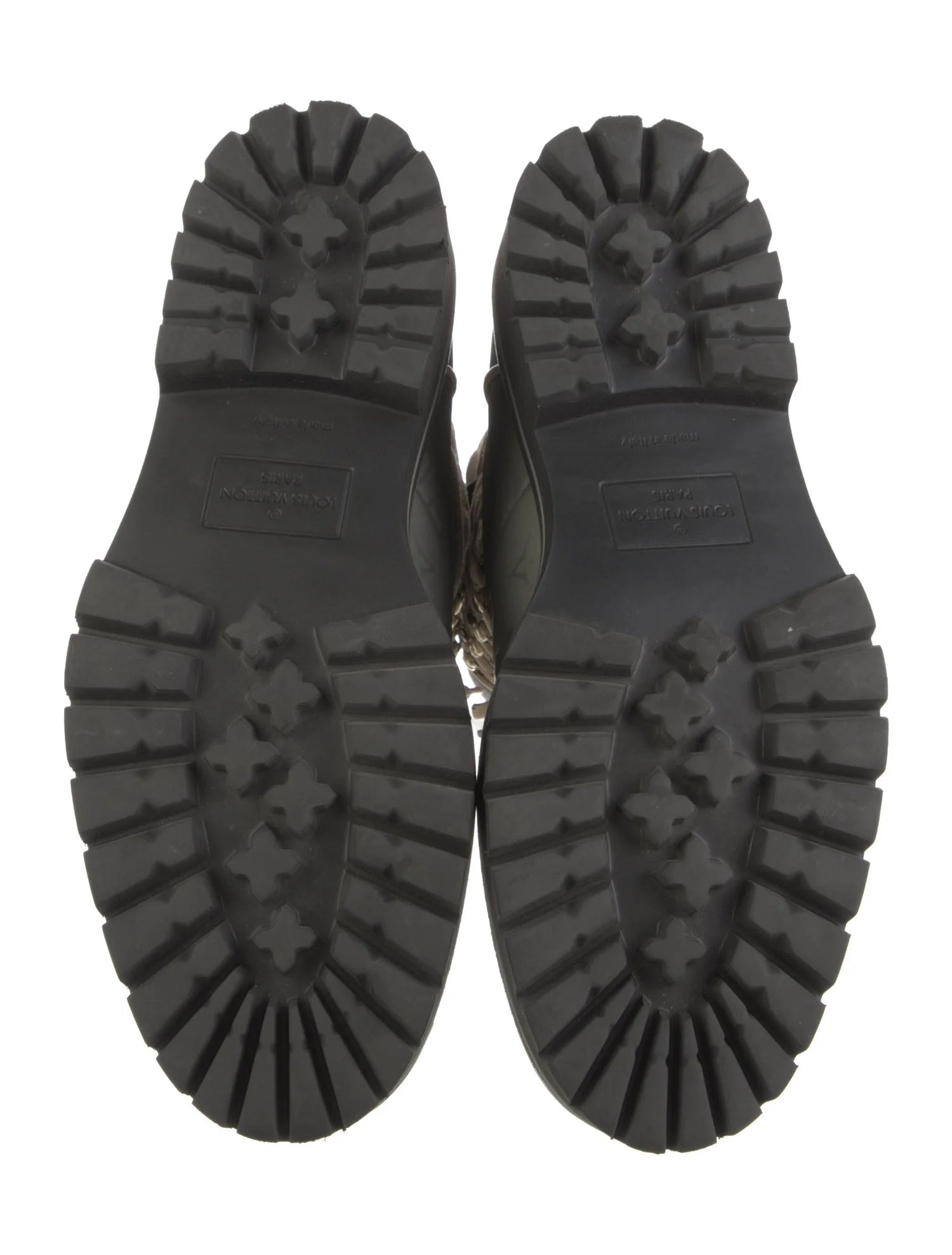 Louis Vuitton Monogram Nylon Combat Boots