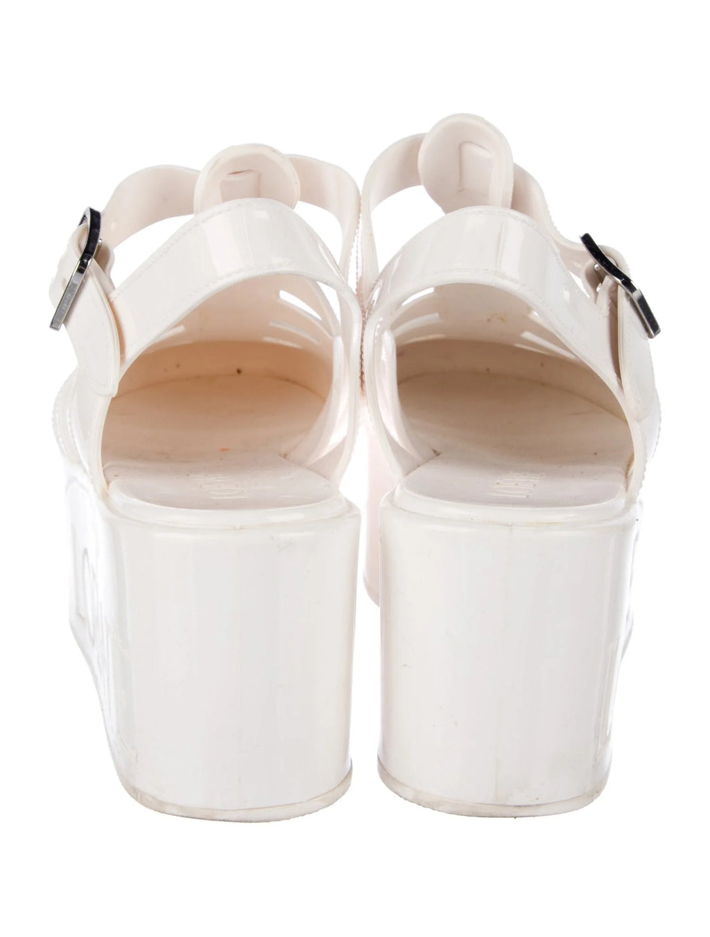 Loewe Rubber Platform Slingback Sandals