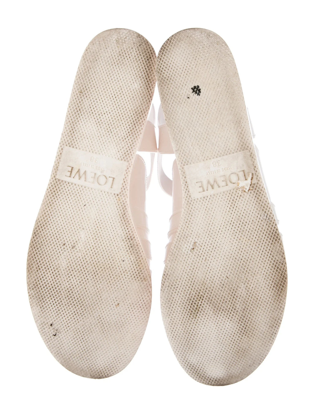 Loewe Rubber Platform Slingback Sandals