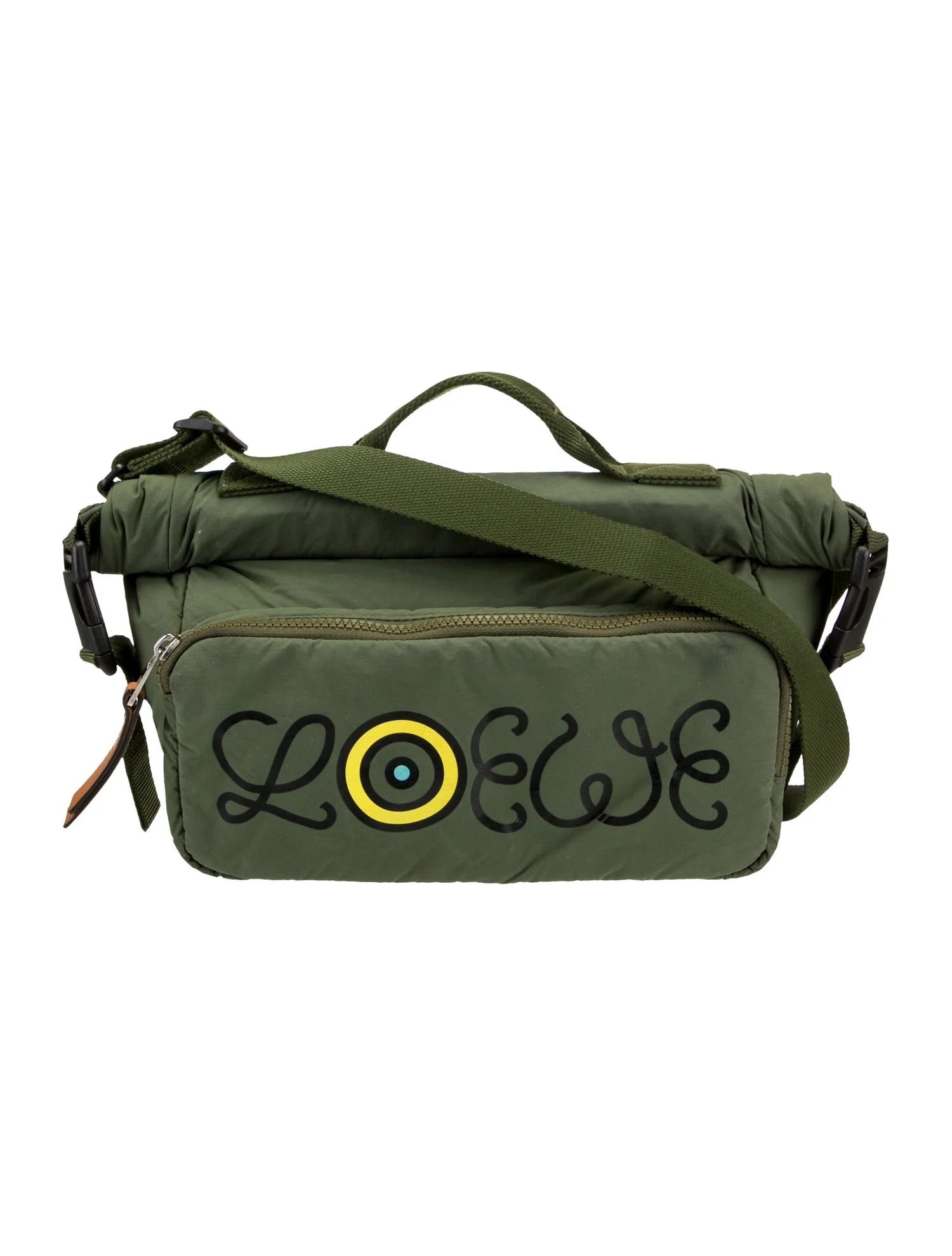 Loewe Nylon Eye Messenger Bag