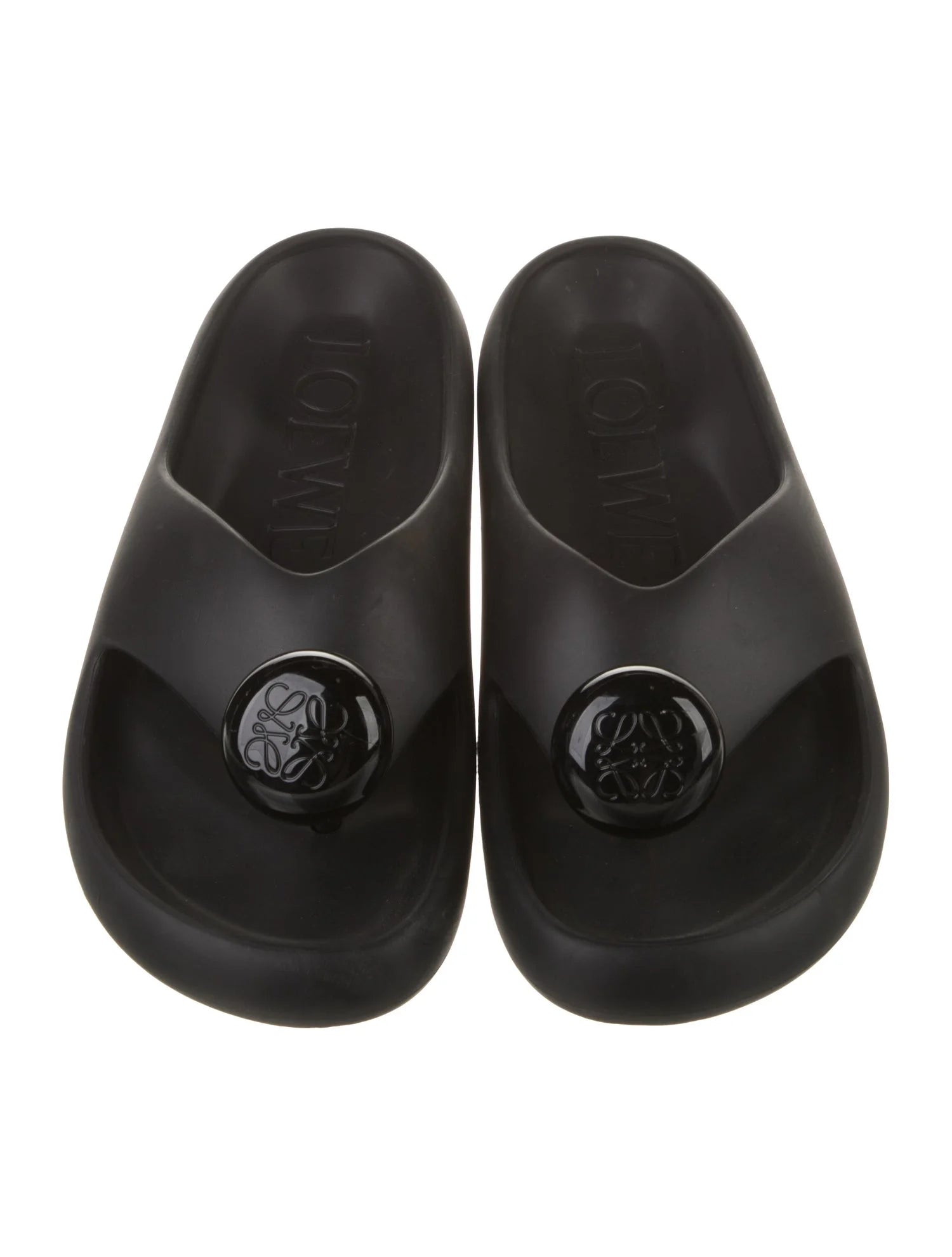Loewe Logo Rubber Flip Flops
