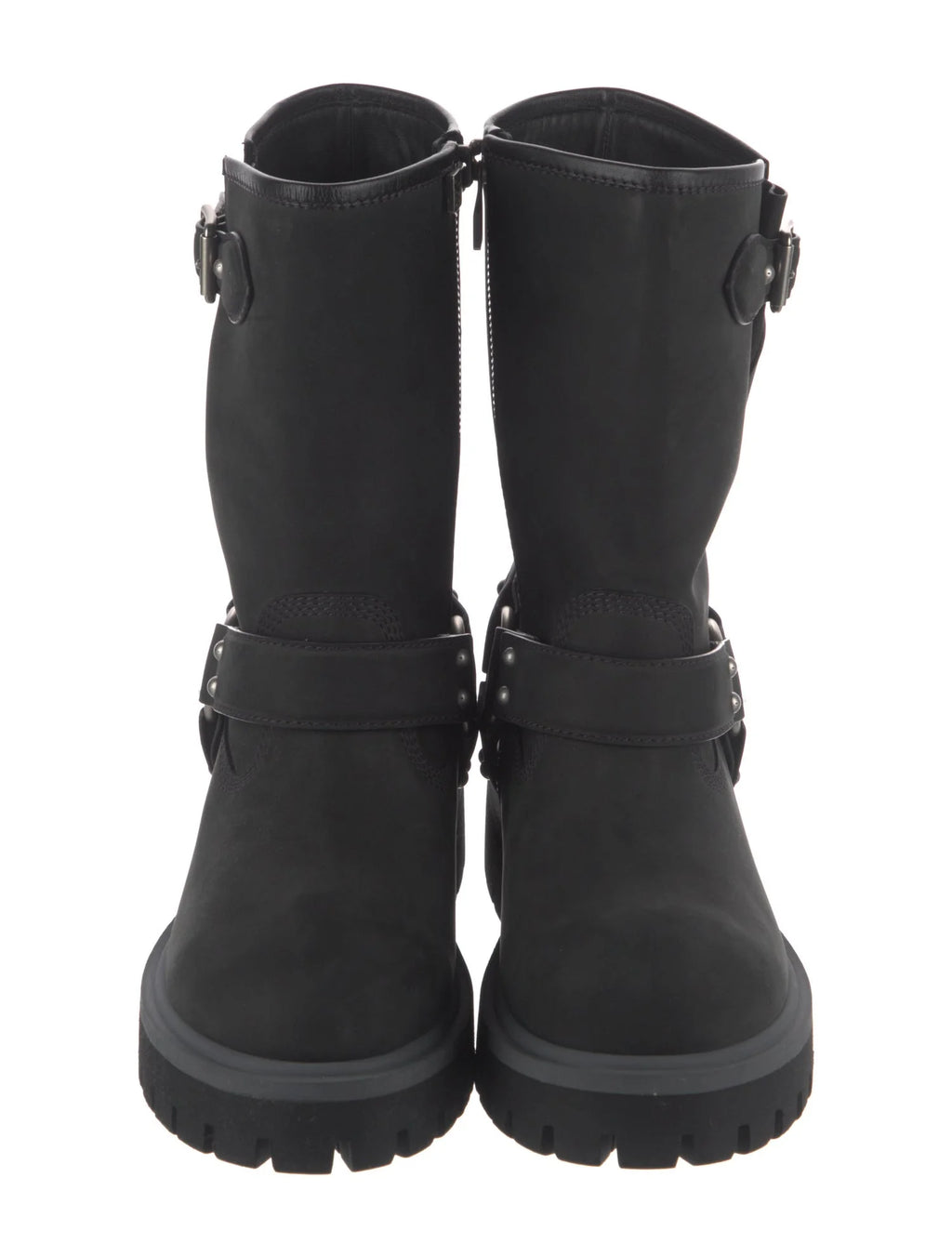 Louis Vuitton X Timberland Suede Mid-Calf Slip On Boots