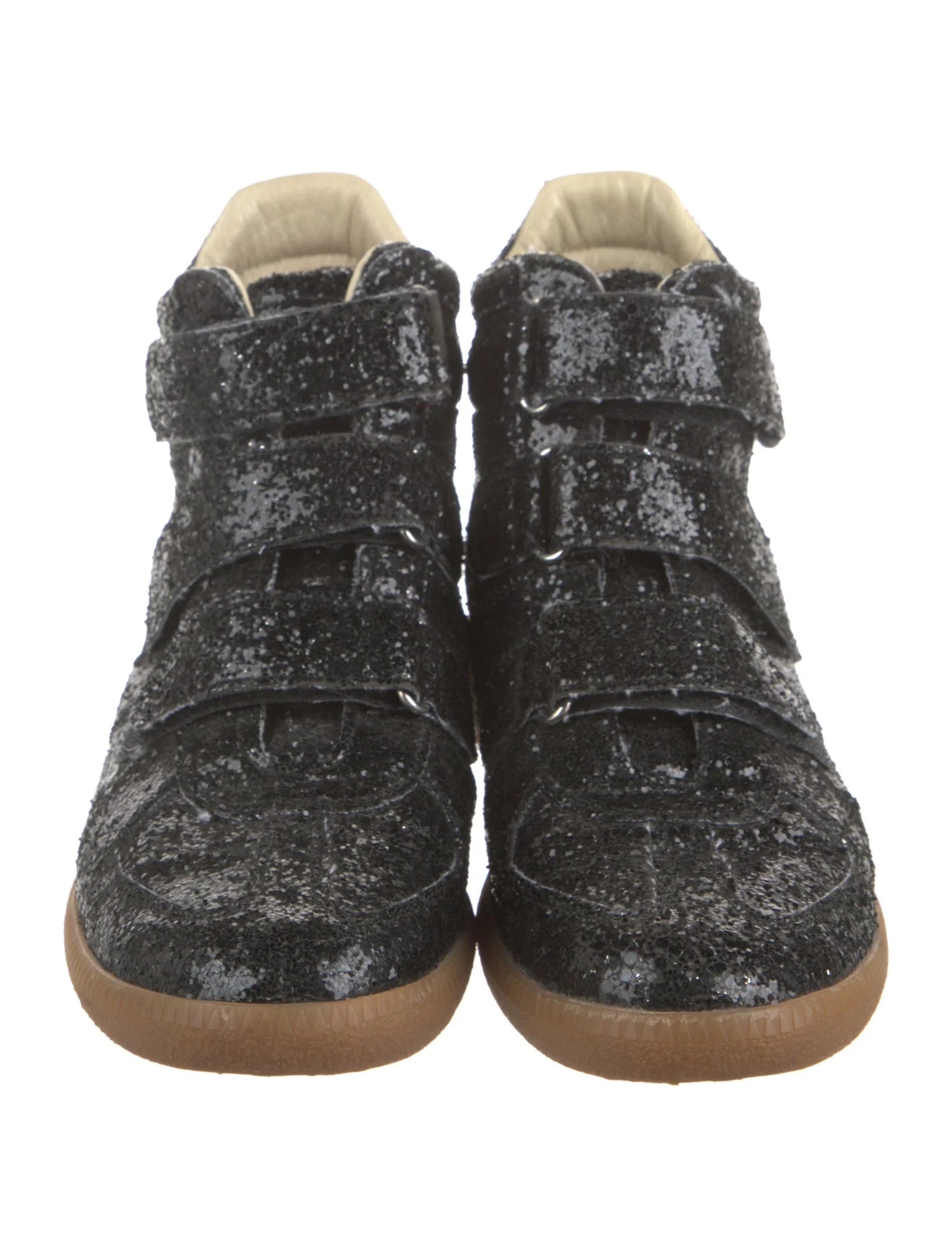 Margiela High Top Triple Strap Replica Sneakers