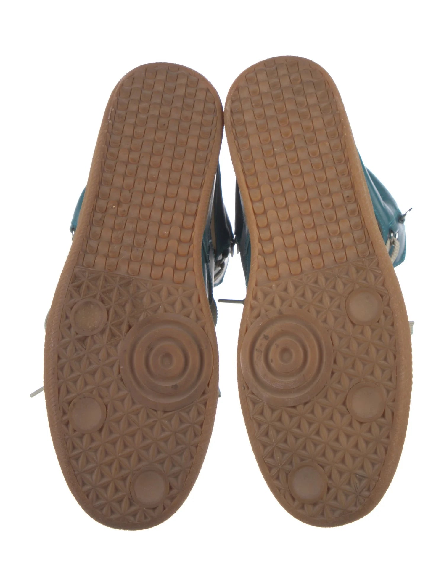 Margiela Leather Hightop Cutout Sneakers