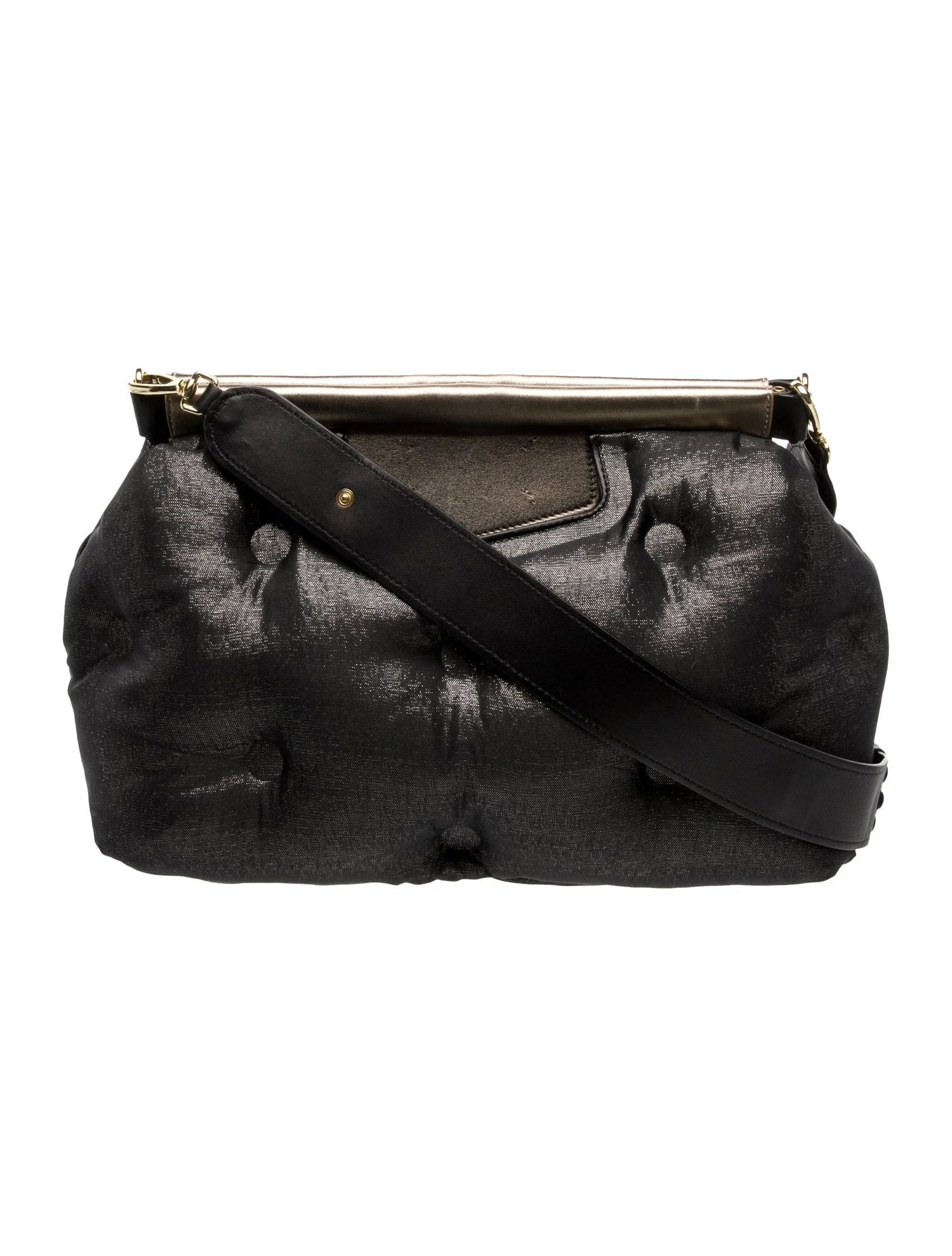 Margiela Black Leather Glam Slam