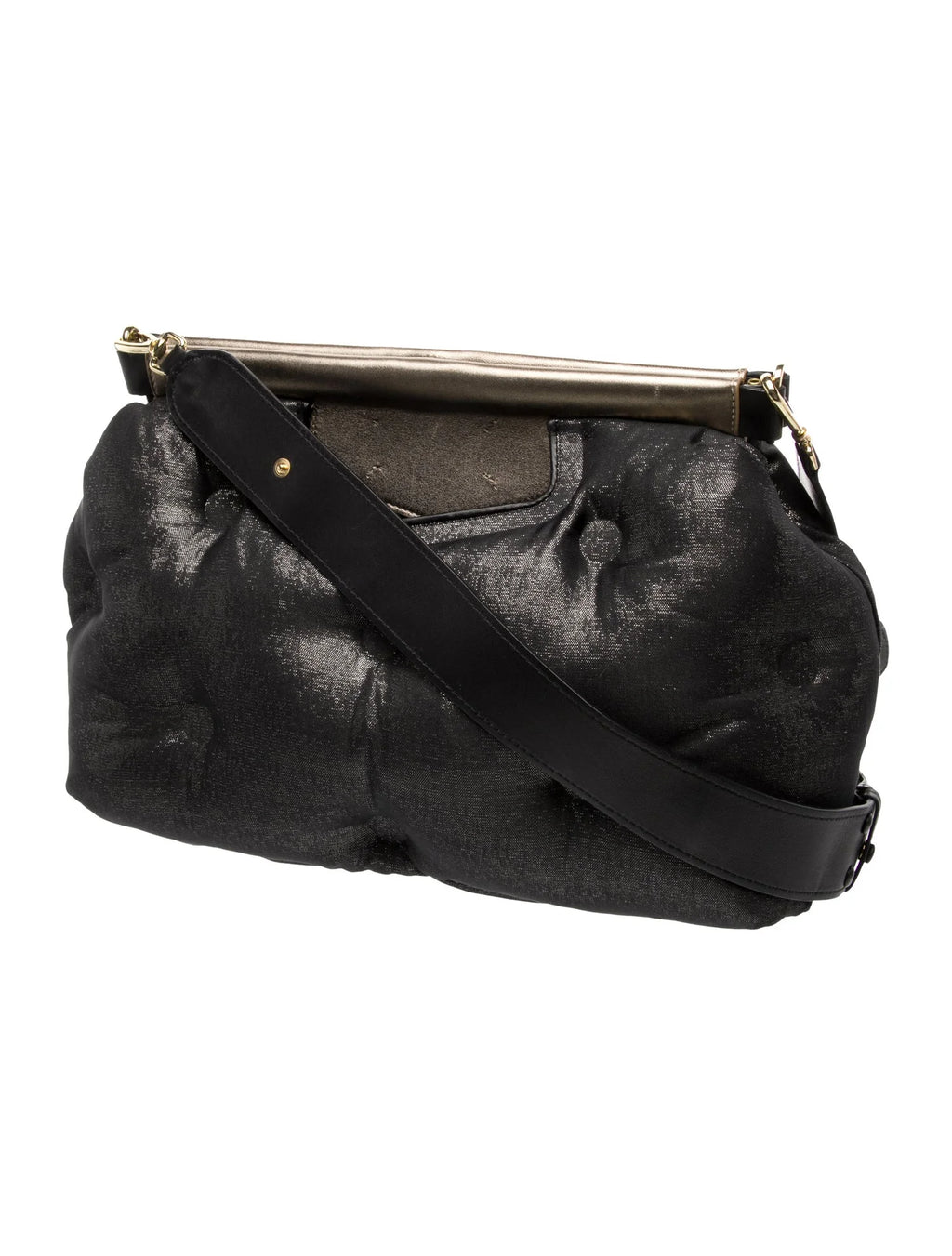 Margiela Black Leather Glam Slam