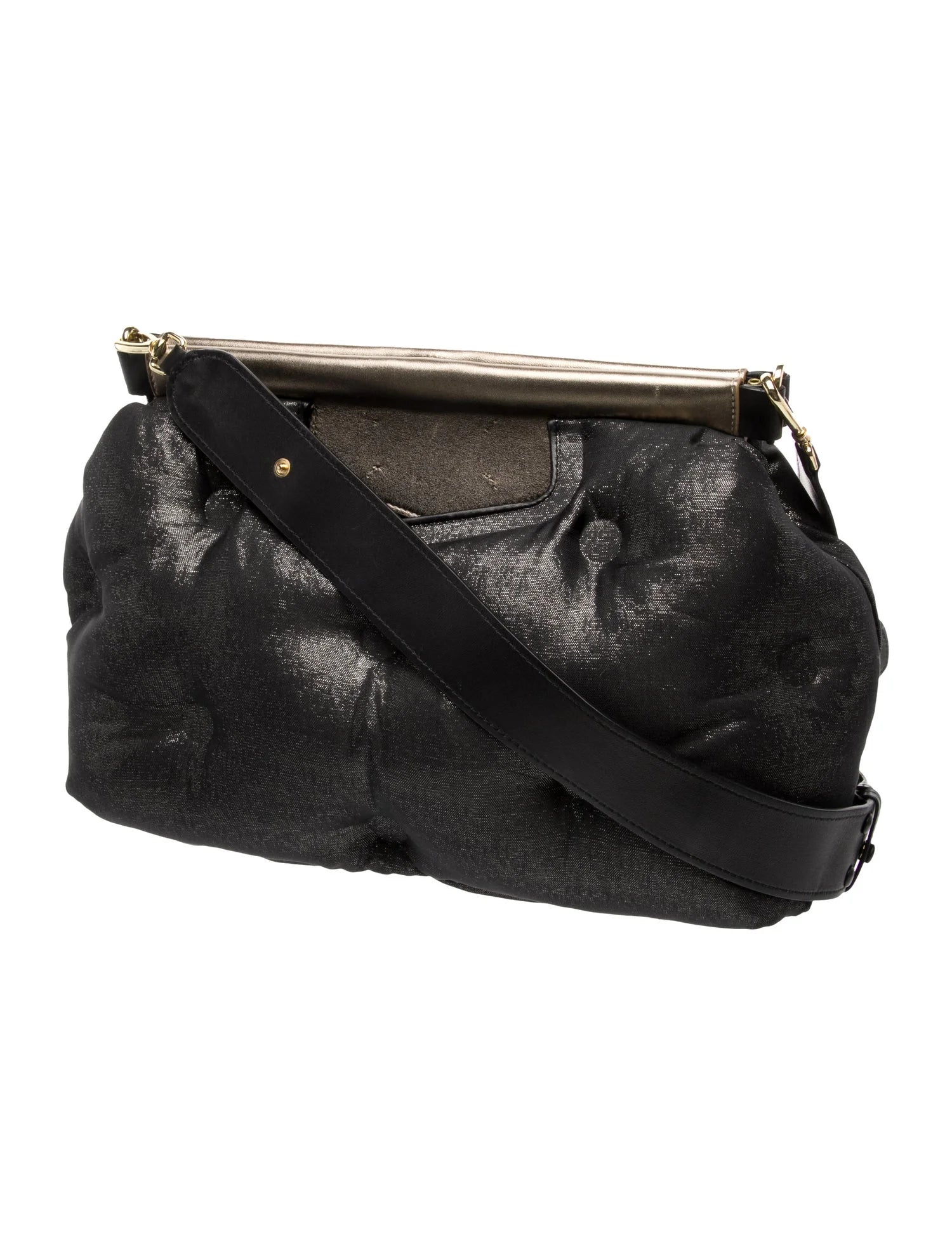 Margiela Black Leather Glam Slam