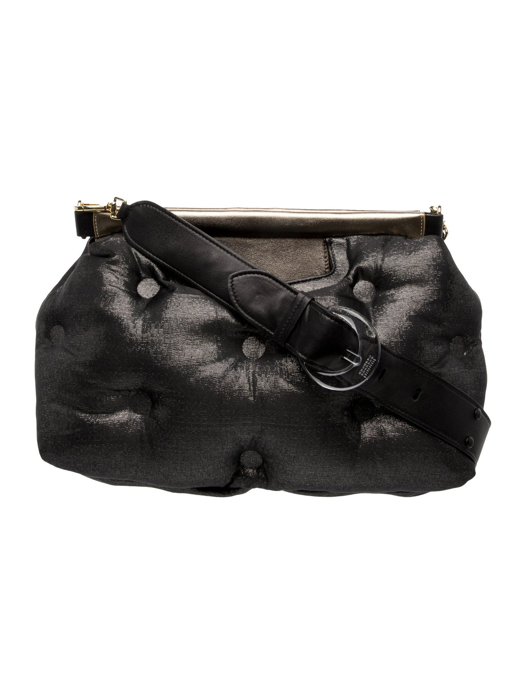 Margiela Black Leather Glam Slam