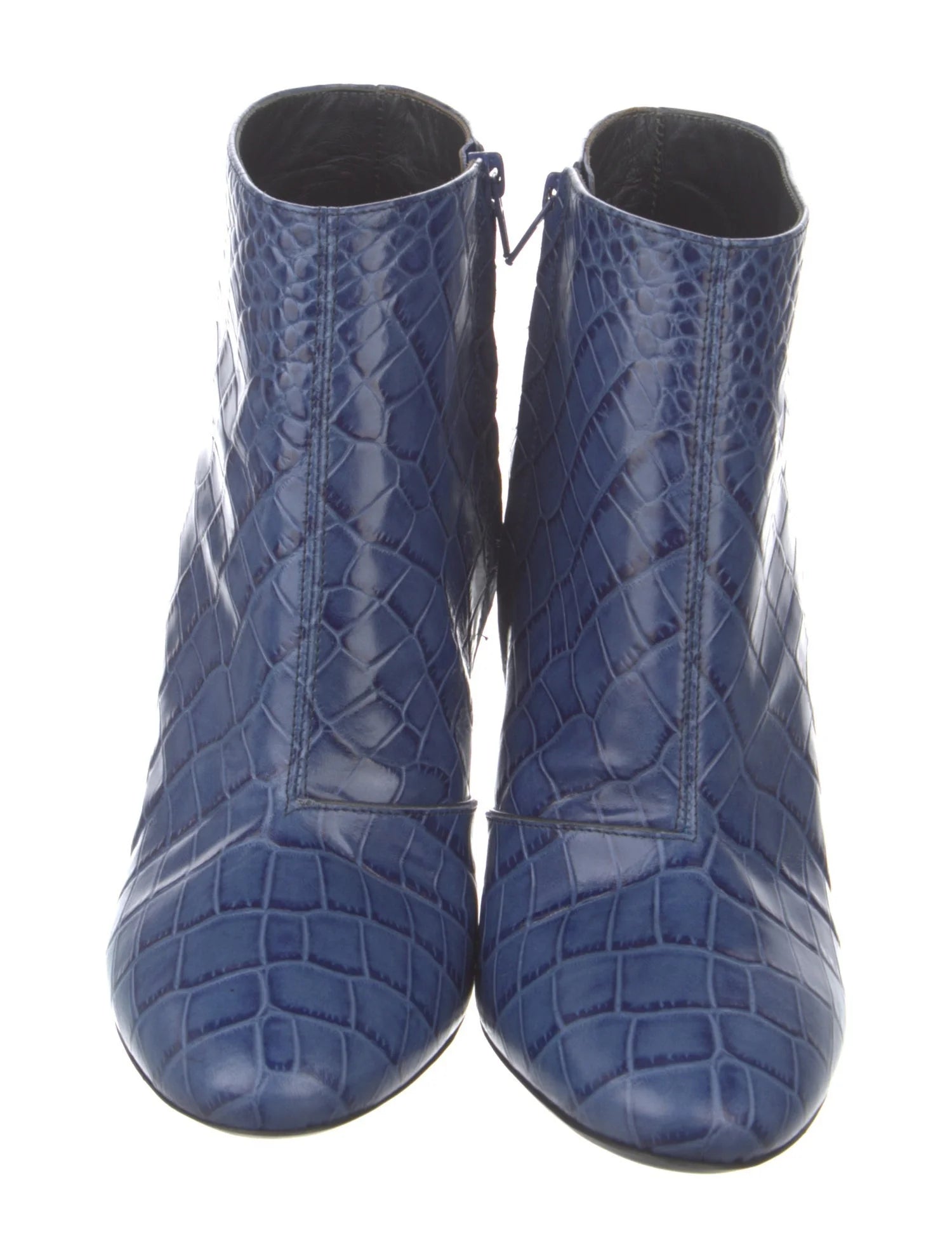 Margiela Embossed Mirror Heeled Boots