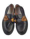 Maison Margiela Satin Bow Accent Loafers