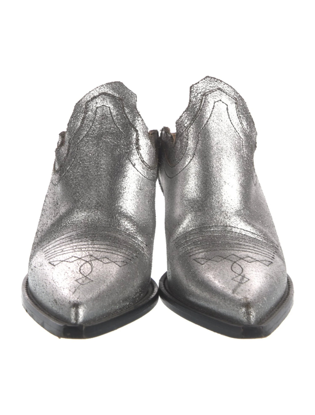 Margiela Cowboy Boot Leather Mules