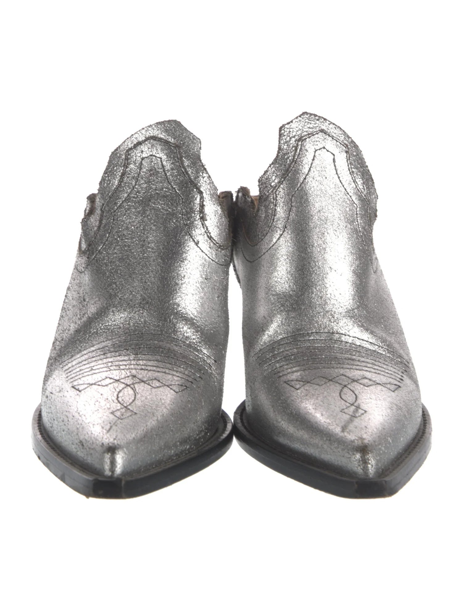 Margiela Cowboy Boot Leather Mules