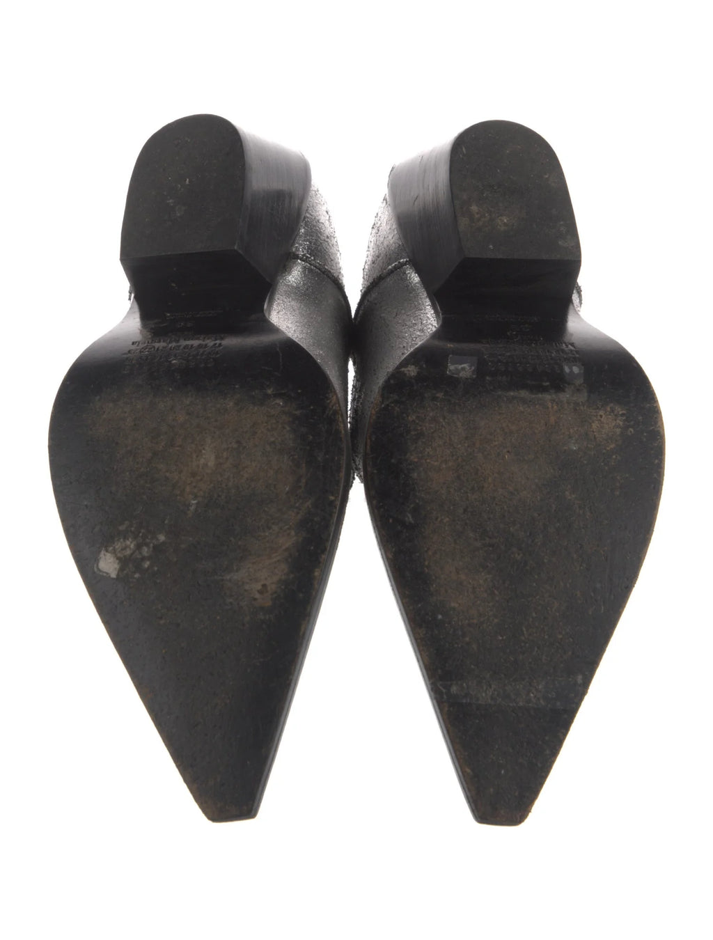 Margiela Cowboy Boot Leather Mules