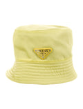 Prada Yellow Nylon Bucket Hat