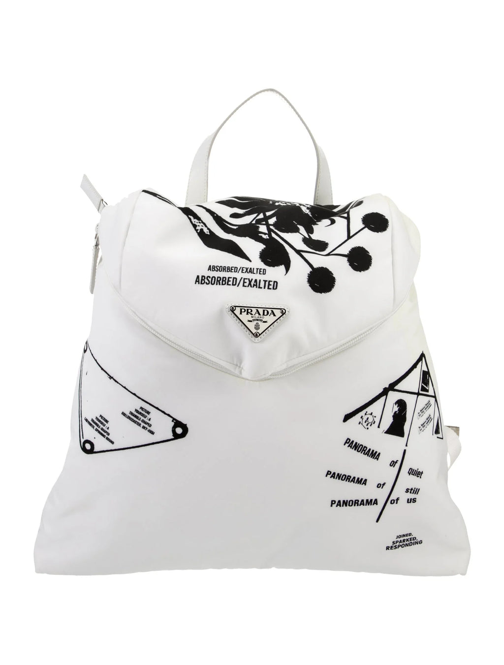 Prada x Raf Simons SS/21 Nylon Prada Backpack