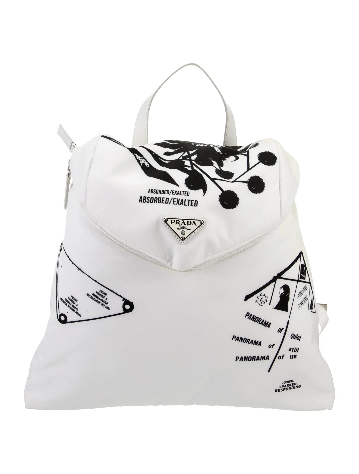 Prada x Raf Simons SS/21 Nylon Prada Backpack