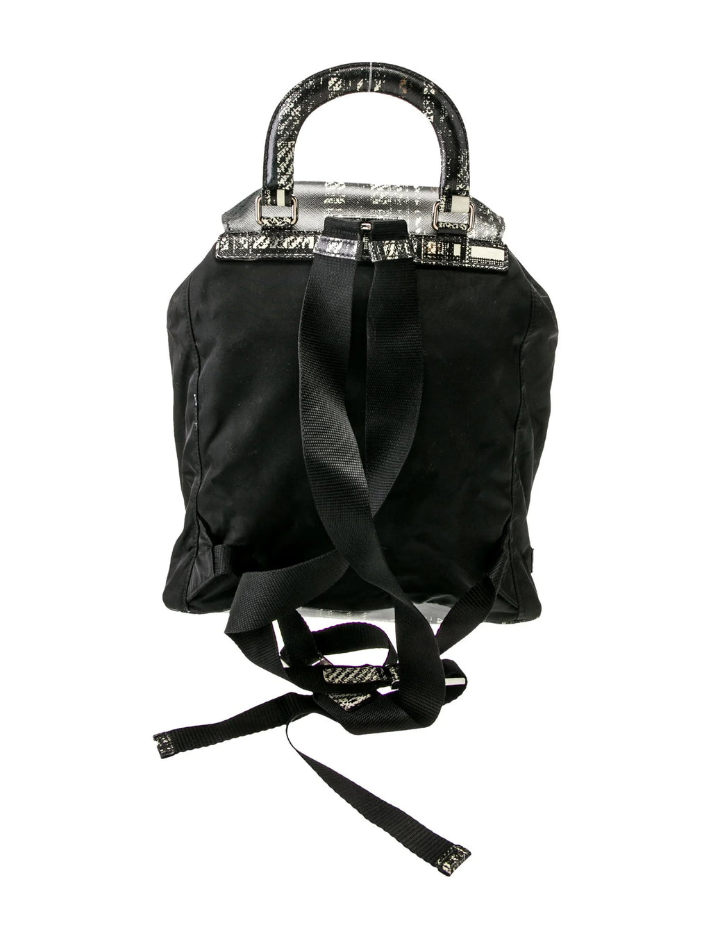 Prada Nylon/Saffiano Backpack