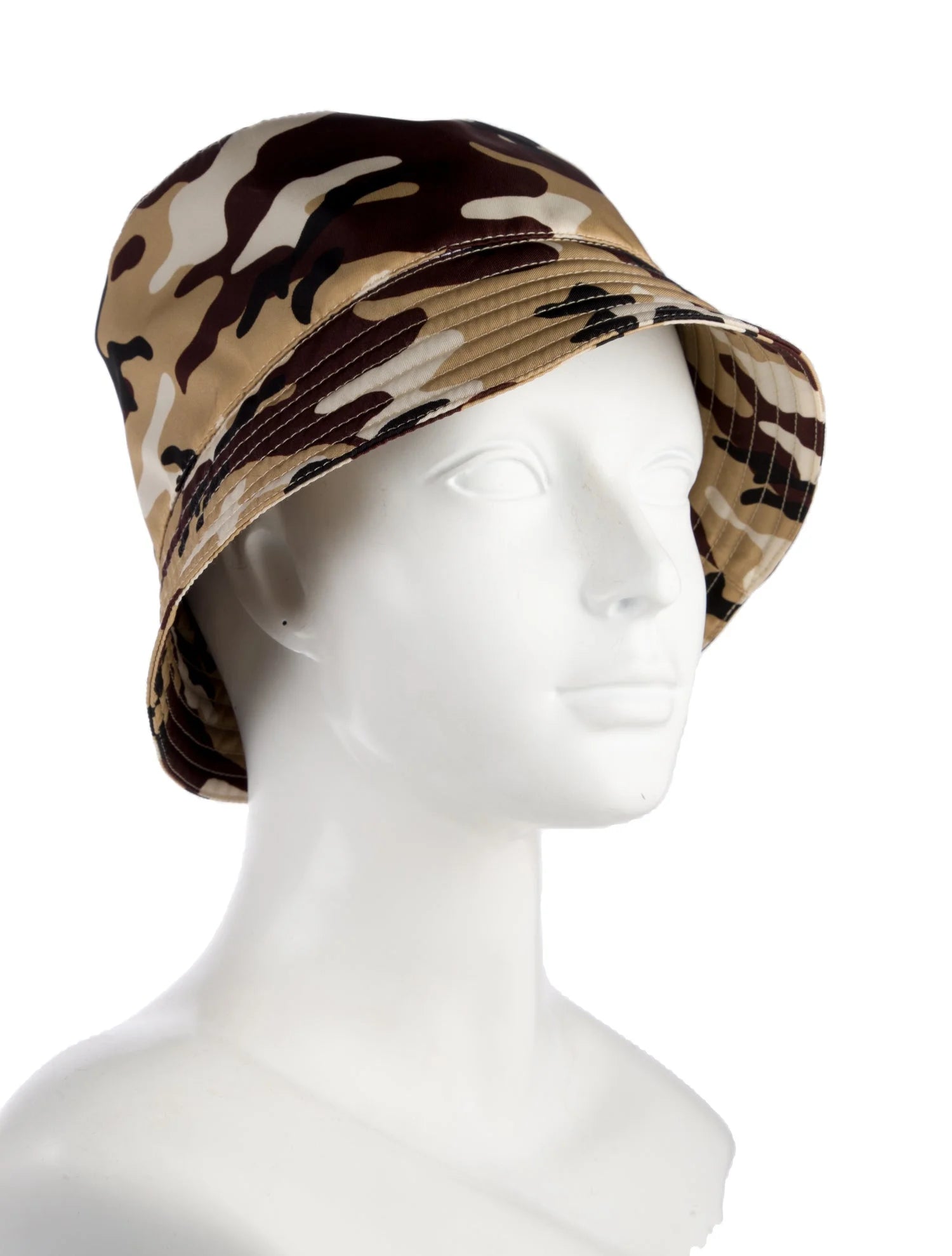 Prada Camo nylon Bucket Hat