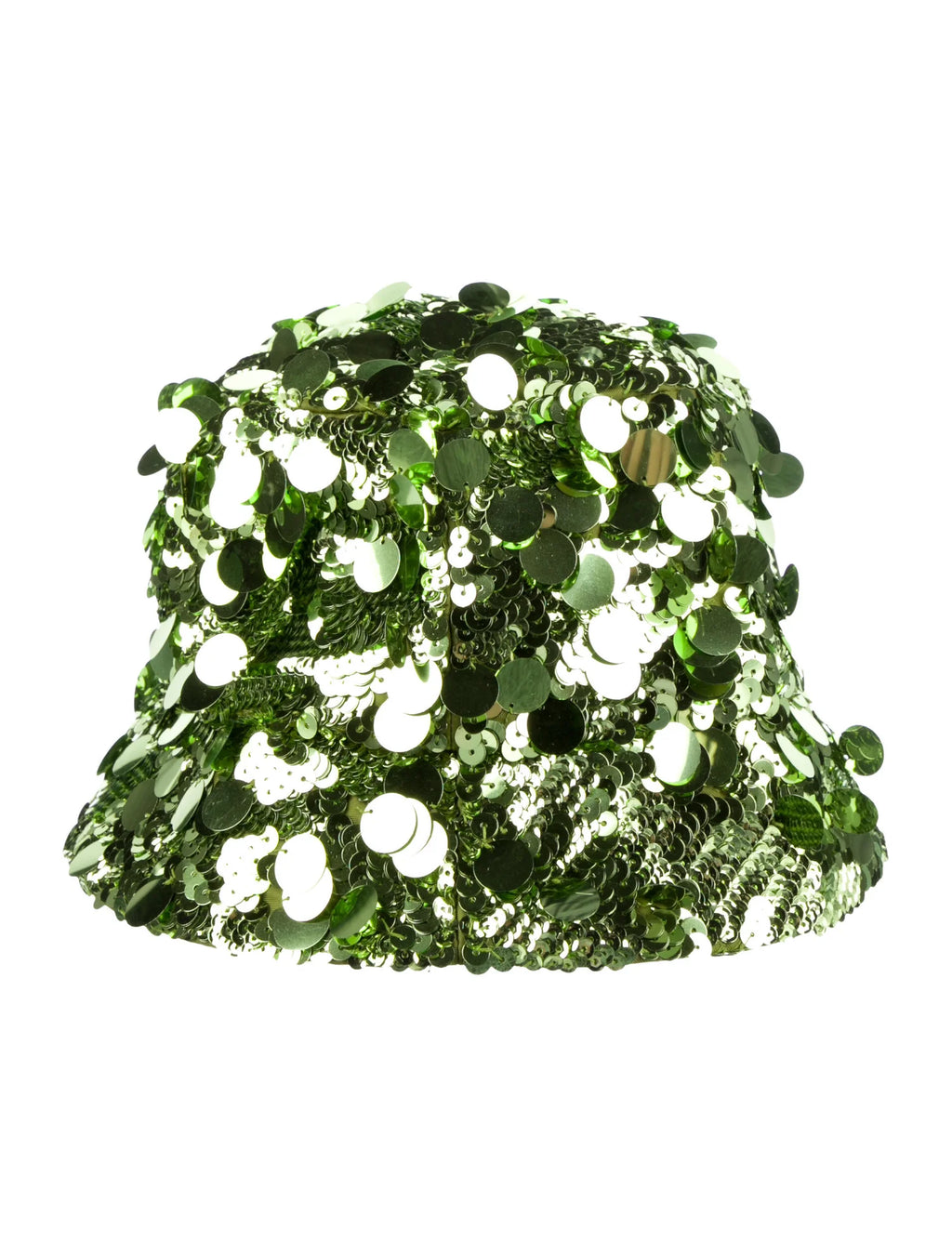 Prada Green Sequin Bucket Hat