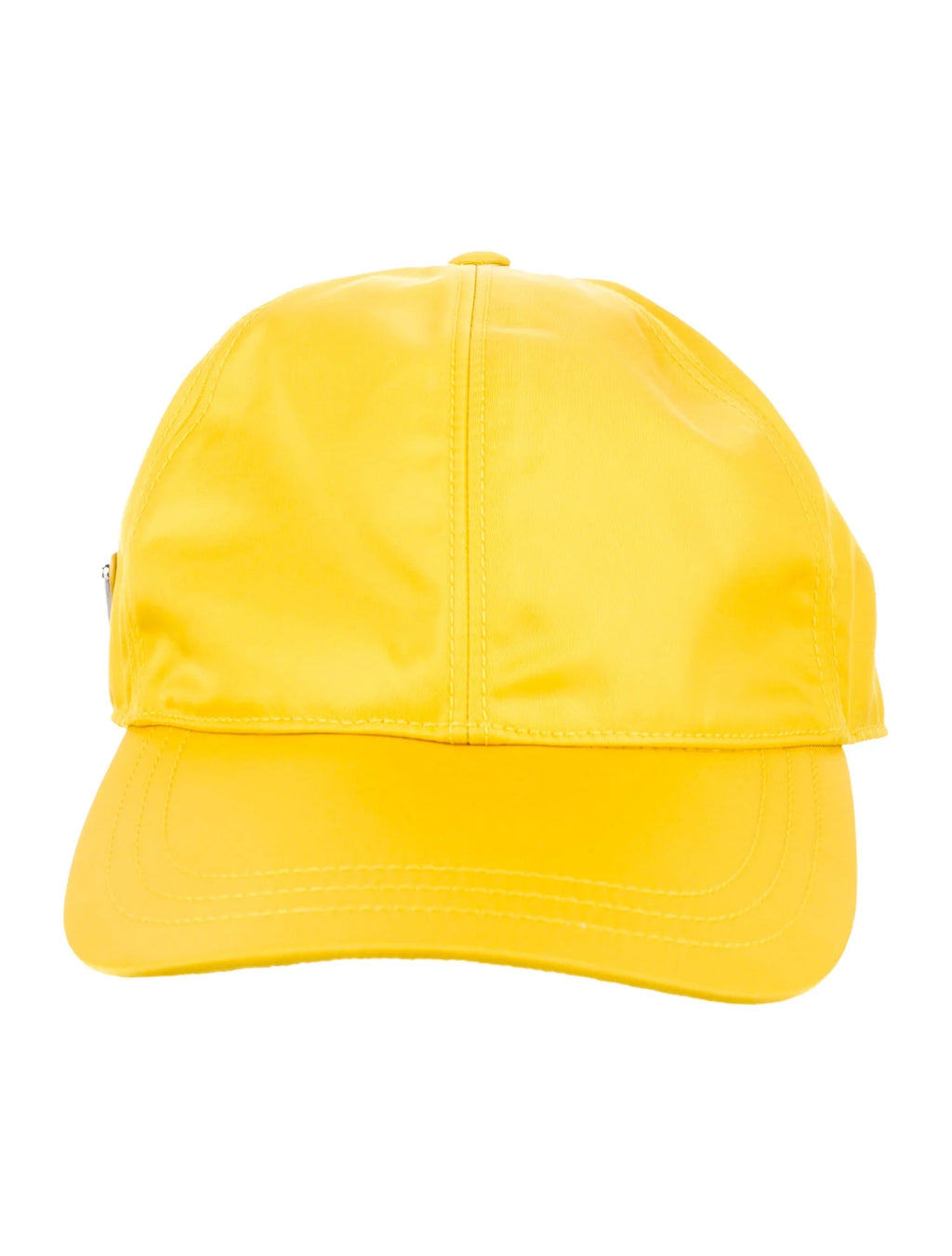 Prada Yellow Nylon Baseball Cap
