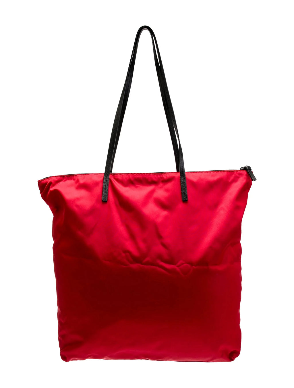 Prada Rosso Tessuto Nylon Tote