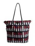 Prada F/W 18 Nylon "Lipstick" Tote Bag
