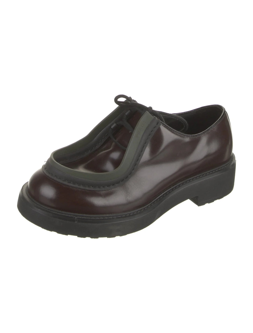 Prada Leather Derbys
