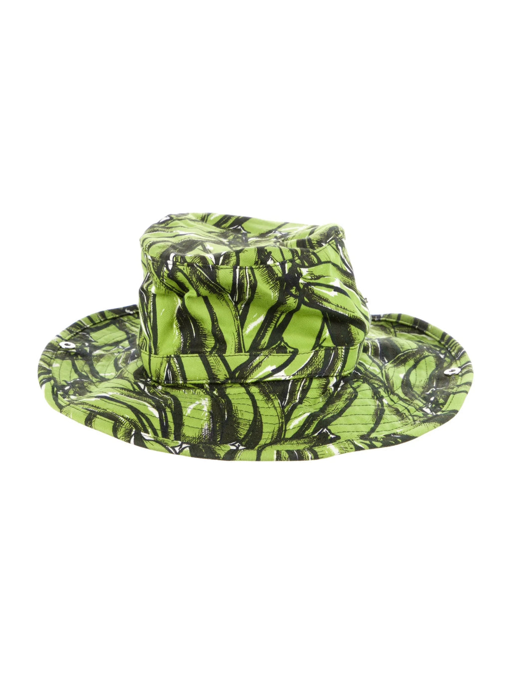 Prada Green Cotton "Banana" Hat