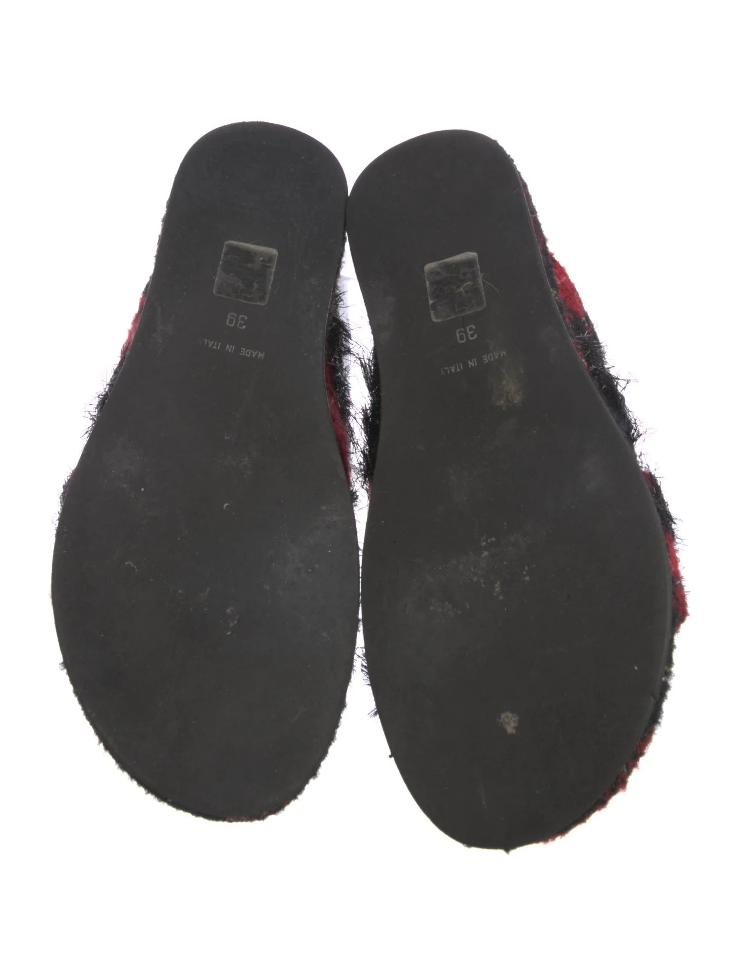 Simone Rocha Tweed Beaded Slides