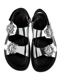 Simone Rocha Crystal Embellished Slingback Sandals