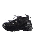 Simone Rocha Satin Bow Lace Up Trainers