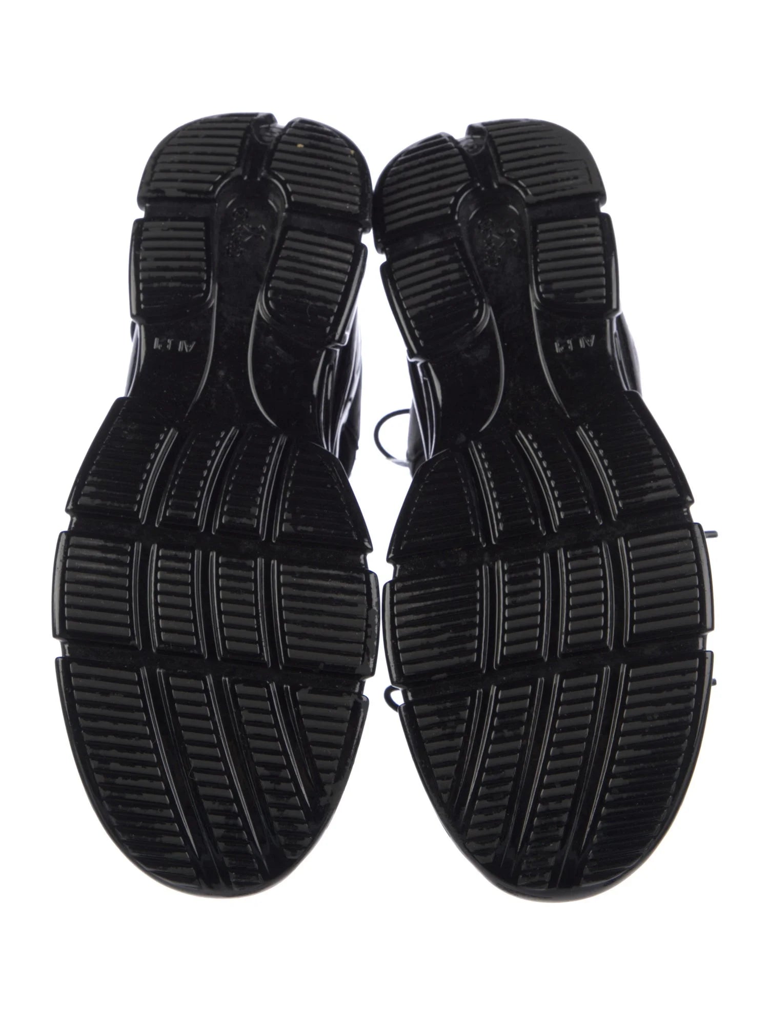 Simone Rocha Lace Up Grosgrain Satin/Pearl Sneakers