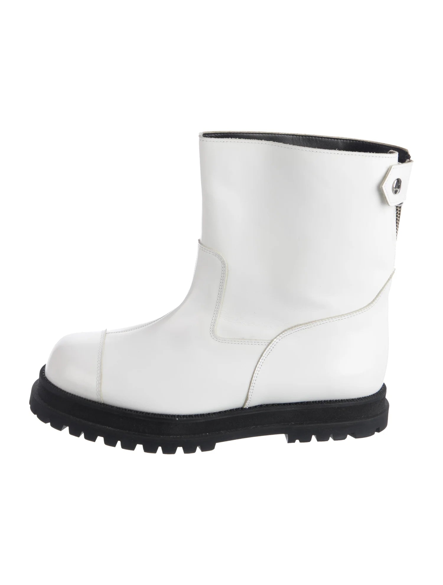 CDG Tao Leather Ankle Moto Boots