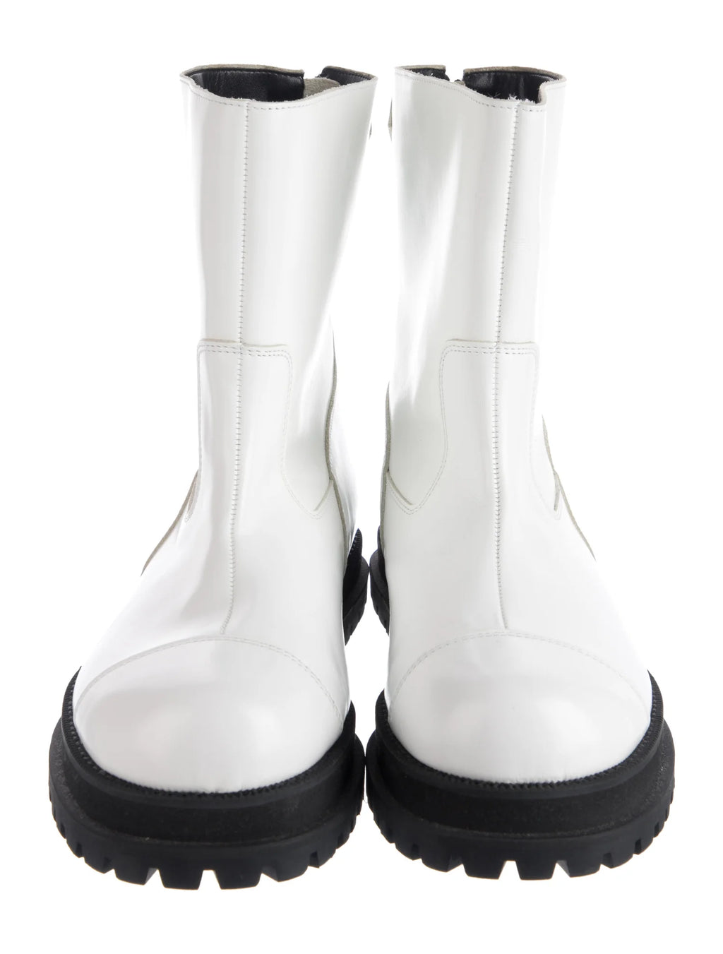 CDG Tao Leather Ankle Moto Boots