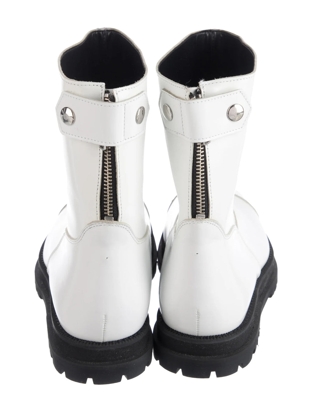 CDG Tao Leather Ankle Moto Boots