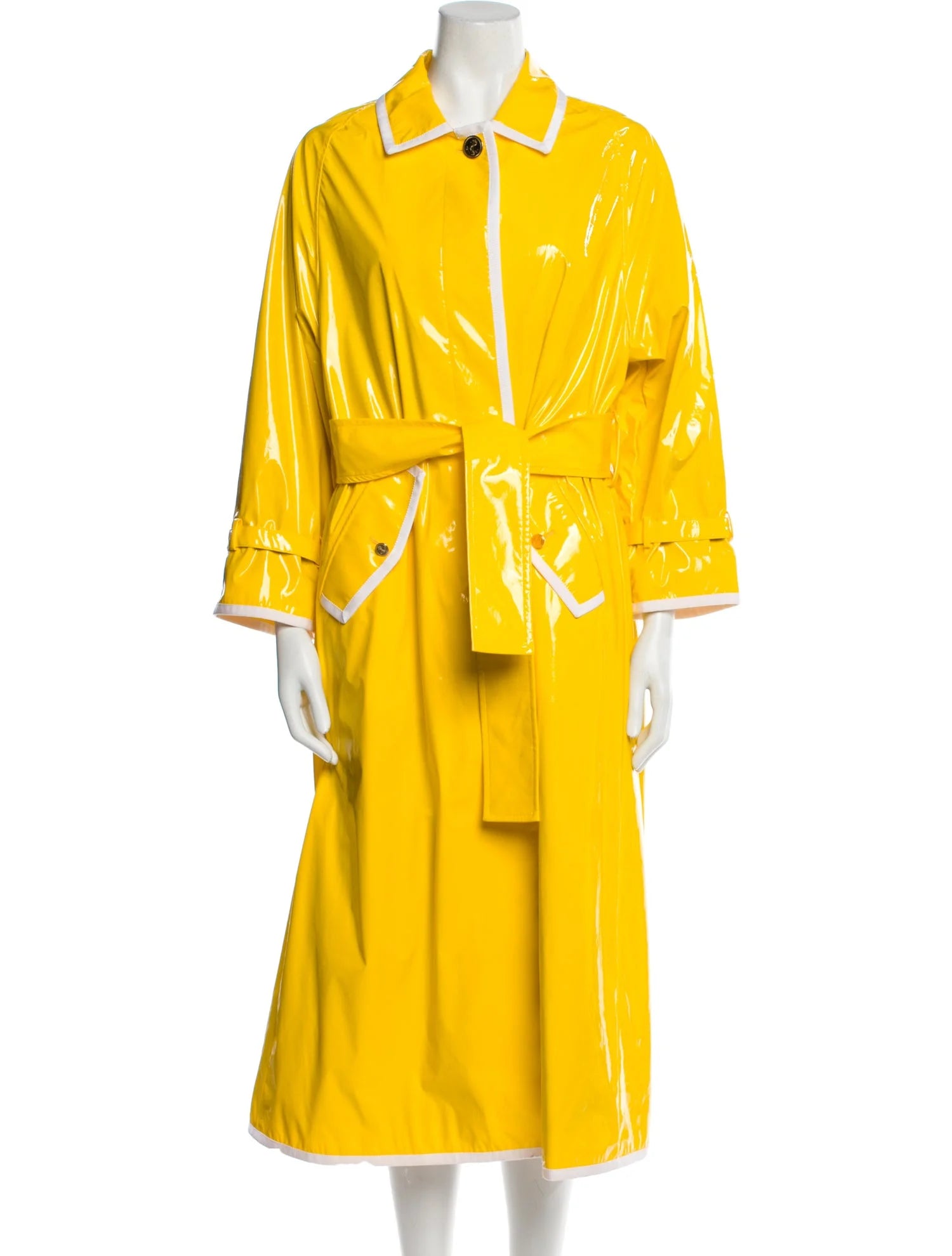 Thom Browne 2020 Resort Collection Yellow Trench