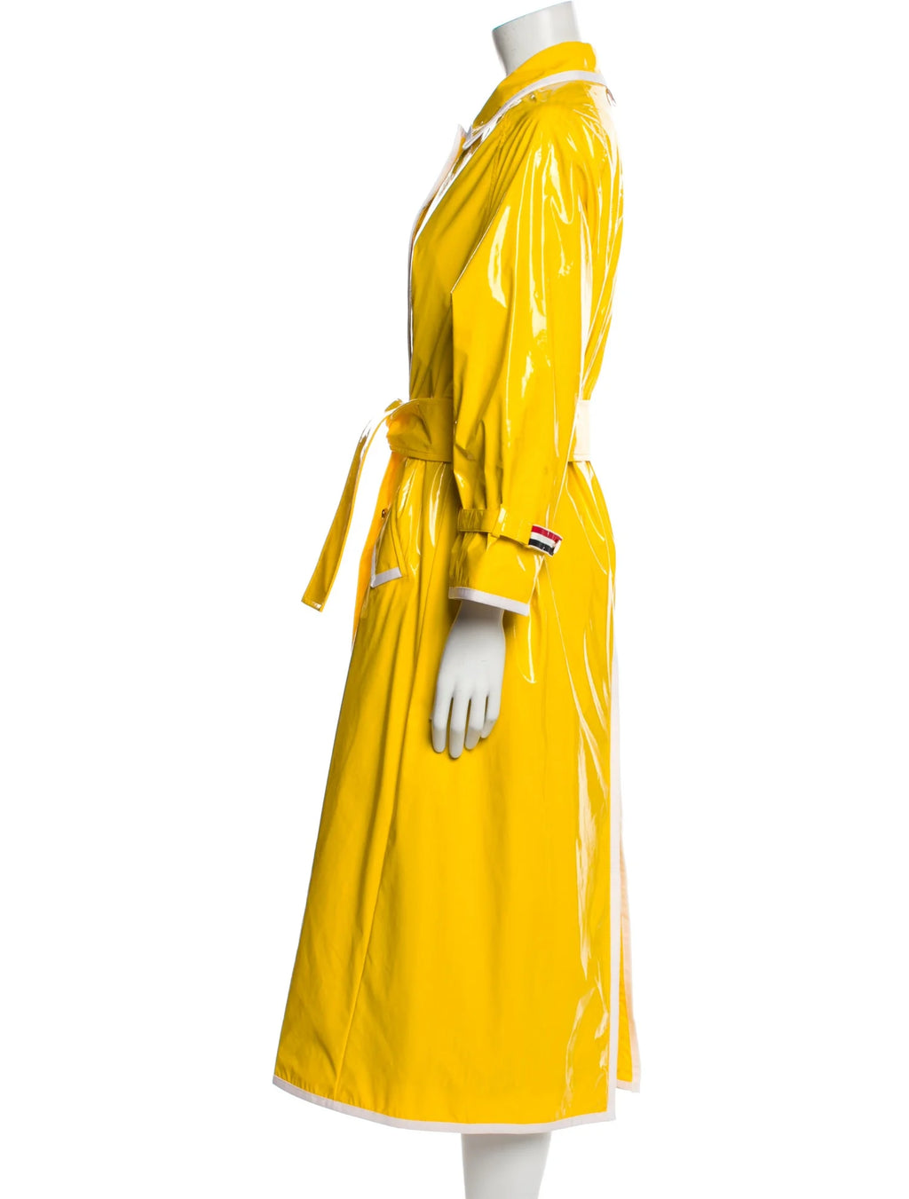 Thom Browne 2020 Resort Collection Yellow Trench