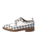 Thom Browne Plaid Leather Derbys