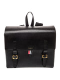 Thom Browne Blk Leather Backpack