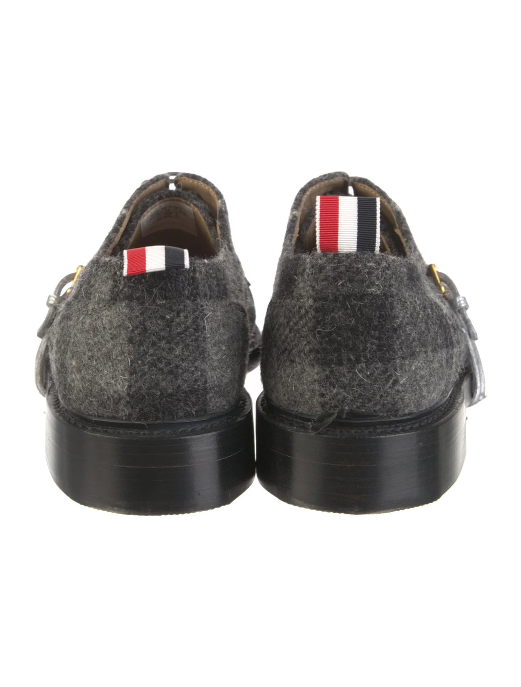 Thom Browne Runway Sample Tweed Oxfords