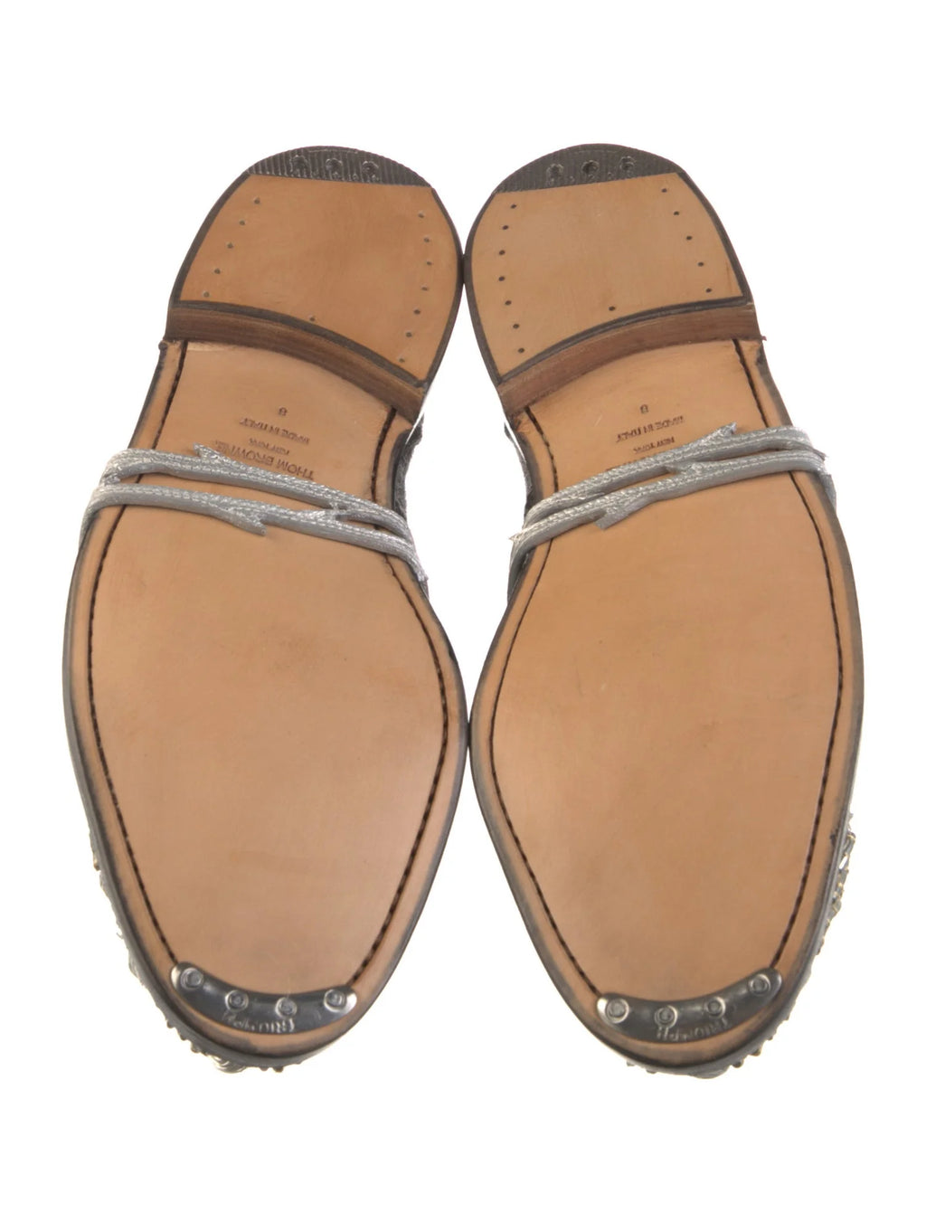 Thom Browne Runway Sample Tweed Oxfords