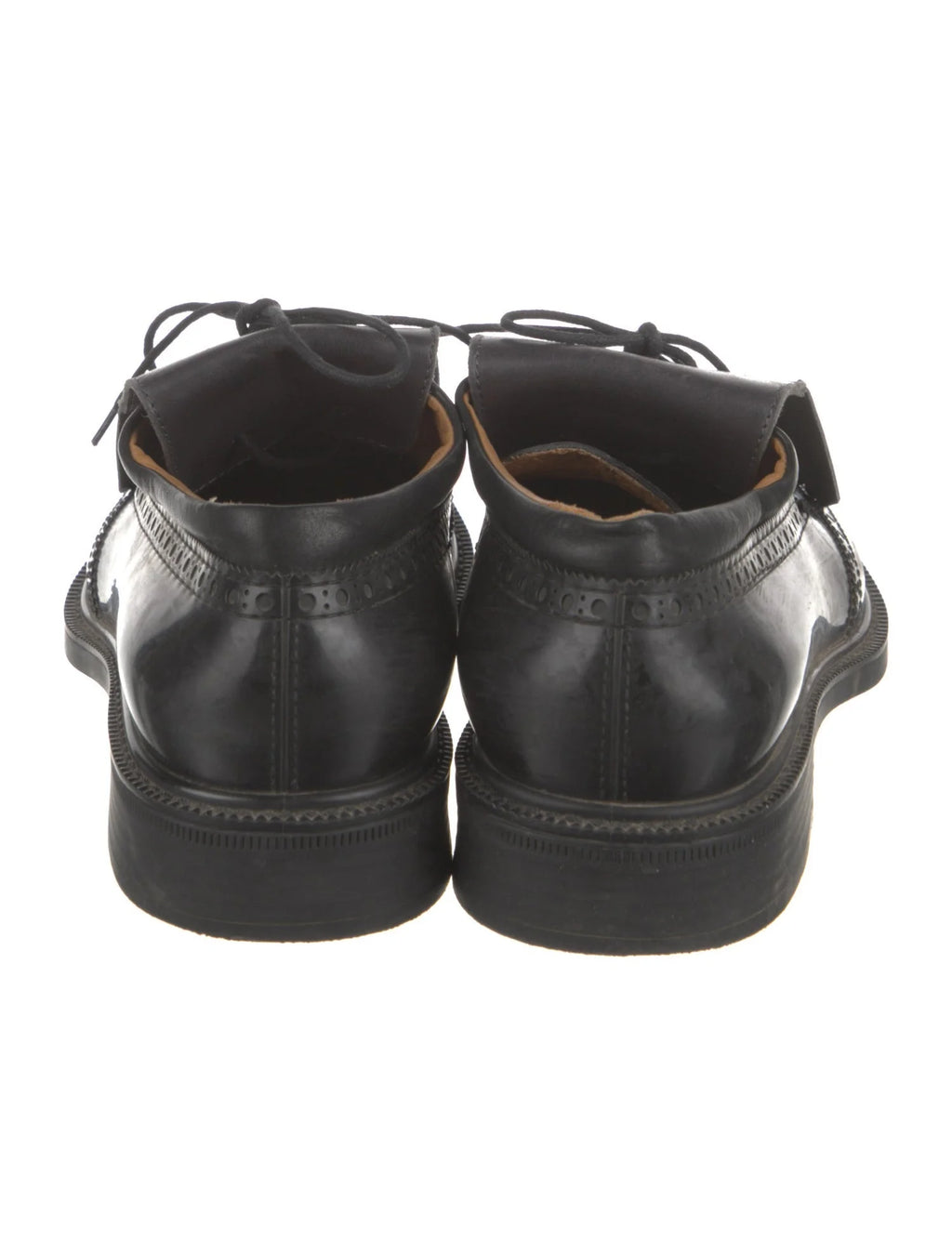 Vivienne Westwood Leather Fringe Trim Accent Oxfords